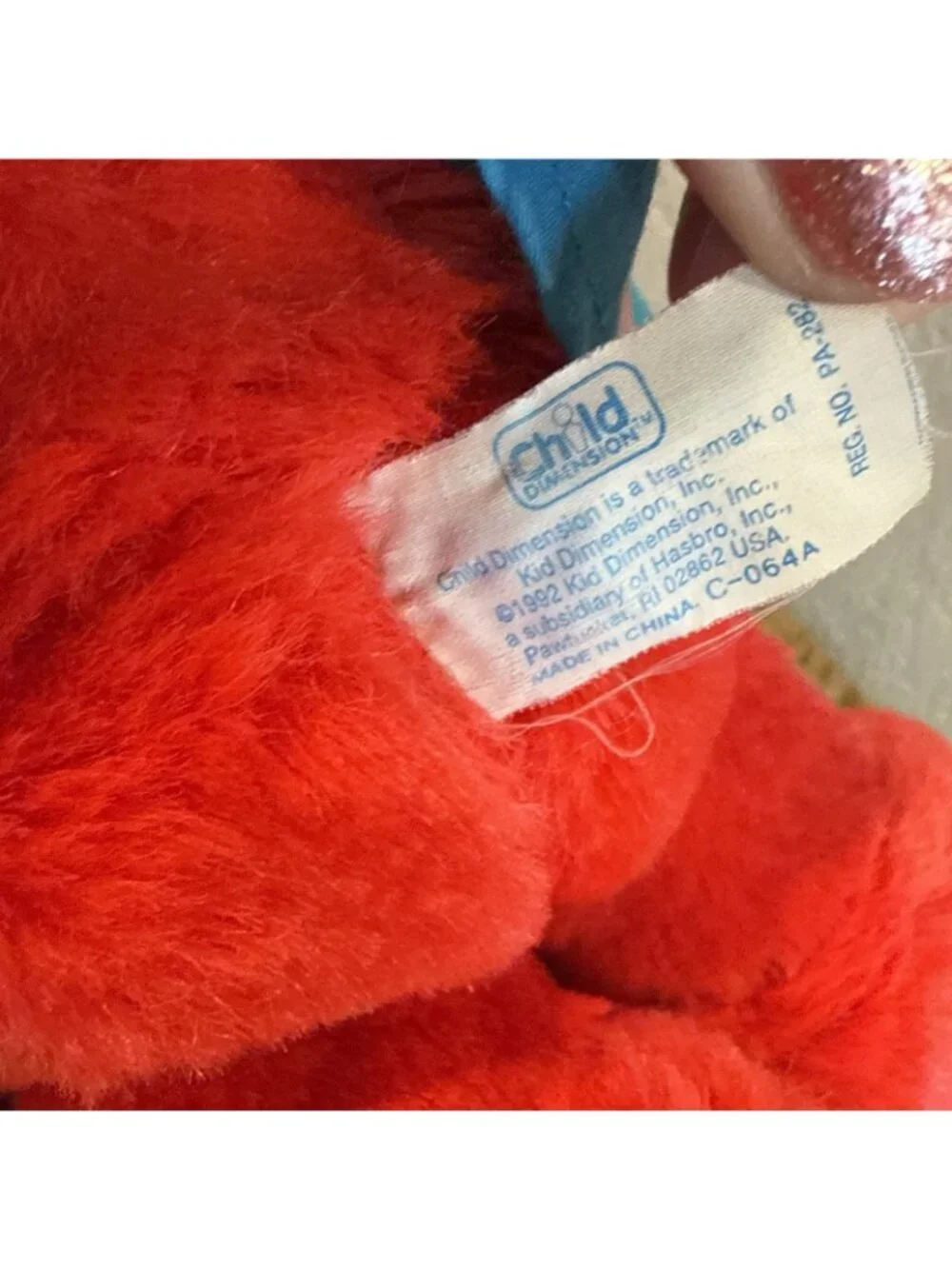 1993 Kid Dimension Sesame Street Elmo Wants To Play Plush 16
